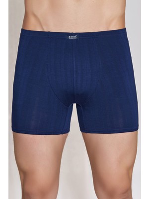 4432 Berrak Erkek Bamboo Boxer 5li Lacivert