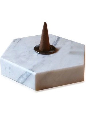 Enfo White Axis Mermer Konik Tütsülük