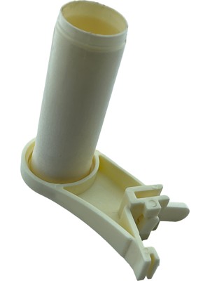 MorPerde Katlamalı Perde Krem Ip Tüp Kare Milli Makara Sol