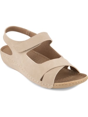 Muya , 31121-ALULA , Anatomik Taban Günlük Şık Kadın Sandalet