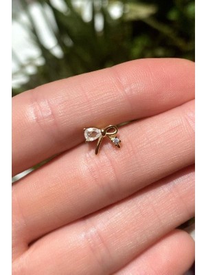 Spossy Silver Jewelry Kurdele Piercing Küpe