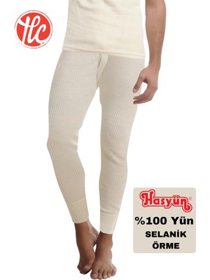 Hasyün 1001 Erkek %100 Avusturalya Yün Uzun Don İçlik