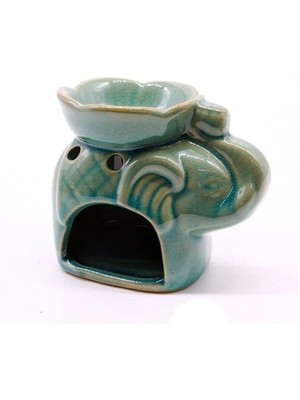 Marsilyan Buhurdanlık Seramik Fil Modeli