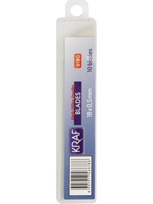 Stilo Kraf Maket Bıçağı Yedeği Geniş 10LU - 3 Kutu