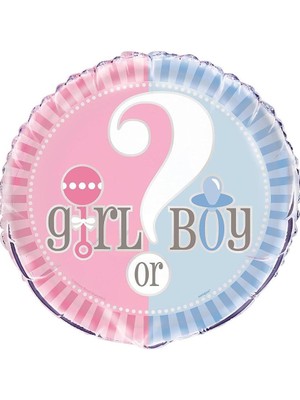 Party Express 18" Folyo Balon Girl ? Boy