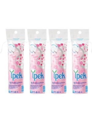 Ipek Makyaj Temizleme Pedi 70'li x 4 Adet