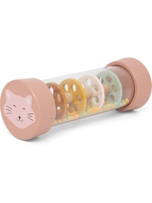 Trixie Mrs. Cat Ahşap Rain Stick – Bebekler Için Duyusal Oyuncak