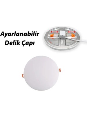 CT-5661 Cata x Plus 2 Adet Orijinal Spot 20W 2100LM Yüksek Işık Kalitesi 3.5cm ile 10CM Aralığındaki Delik Çapına Uygun Ayarlana Bilir Bacak Özellikli Kolay Montaj