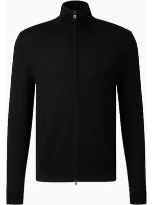 Bogner Oscar Lüks Klasik Stil, Erkek Yün Triko Ceket