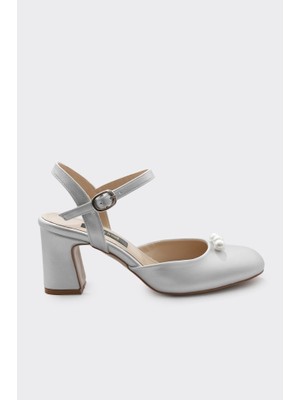 Derinet Inci Topuklu Gelin Ayakkabısı