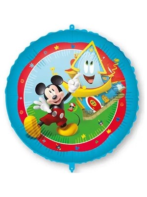 Party Express 18" Folyo Balon Mickey Rock The House Yuvarlak 46 cm