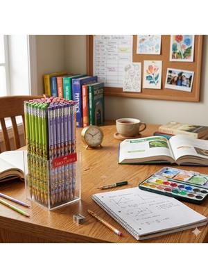 Faber Kurşun Kalem Jimnastik Silgili 2b 72 Li Kutu