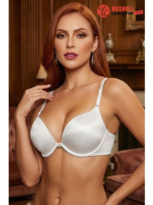 Le Jardin Premium Kadın Balenli Destekli 2 Beden Büyük Gösteren Sihirli Büyüme Kutulu Tek Sütyen