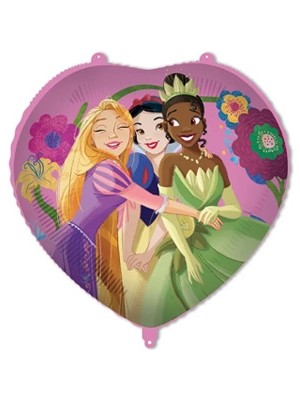 Party Express 18" Folyo Balon  Princess Live Your Story Kalp 46 cm