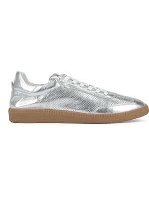 Ziya, Kadın Hakiki Deri Sneaker 1611035Z6414 Gümüş