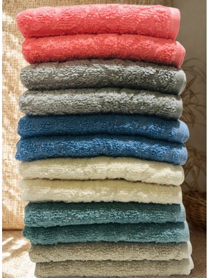 AKASYA Miosse Pure 12 Adet 30X50 cm  El-Yüz-Mutfak  Havlu Seti