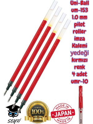 Uni-Ball UM-153 1.0 mm Pilot Roller Imza Kalemi