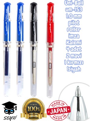 Uni-Ball UM-153 1.0 mm Pilot Roller Imza Kalemi
