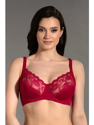 NEWBRA LINGERIE Minimizer Balenli Dantelli Toparlayıcı Sütyen 6000