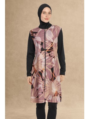 inStyle 6190A Kapalı Siyah Tesettür Mayo