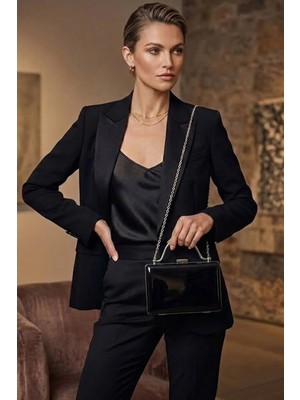 Varol Çanta Varol 749 Cilt Kadın Abiye Çanta Siyah