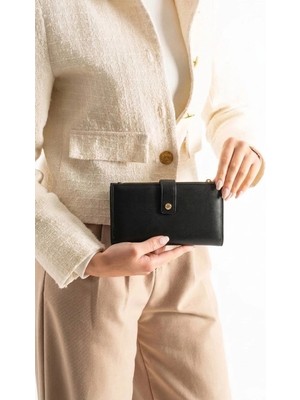 Jacquline CLCZ049C Kadın Cüzdan Siyah