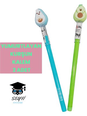 Seyfi Kırtasiye Eğlenceli Yumurtlayan Kurşun Kalemler 2 Adet