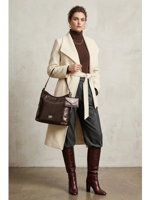 Dsn Y6440 Kadın Omuz Çantası Kahverengi