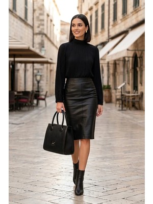 Guja 26YC1027 Kadın El Çantası Siyah