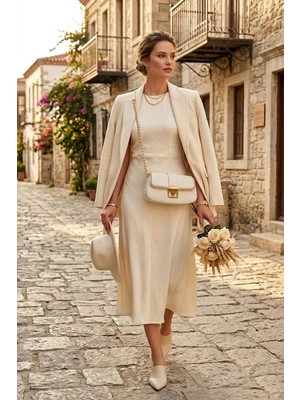 Guja 26YC1001 Kadın Omuz Çantası Beyaz