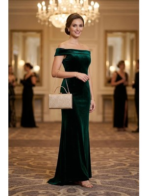 Varol Çanta Varol 749 Lazer Kadın Abiye Çanta Altın