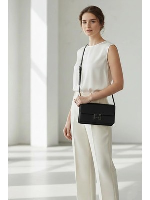 Dsn B35001 Kadın Omuz Çantası Siyah