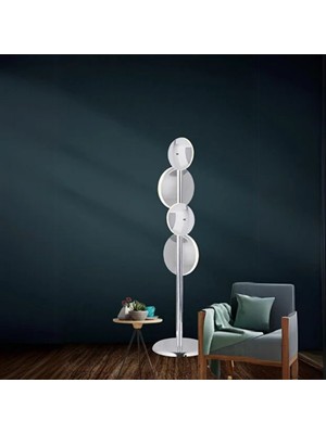 Ronisu Aydınlatma Astra Disk Lambader LED Ayaklı Lambader