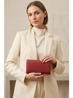 Guja 26YC2001 Kadın Cüzdan Kırmızı