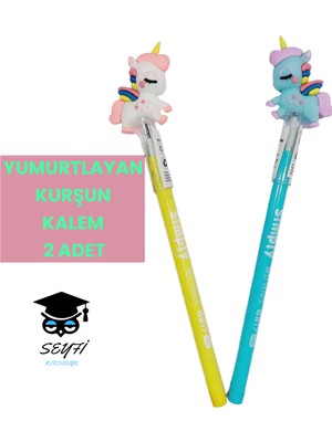 Seyfi Kırtasiye Eğlenceli Yumurtlayan Kurşun Kalemler 2 Adet