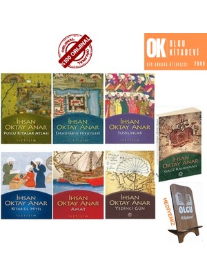 Galiz Kahraman - Kitab-ül Hiyel - Yedinci Gün - Amat - Suskunlar - Puslu Kıtalar Atlası - Efrasiyab'ın Hikayeleri - İhsan Oktay Anar