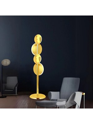 Ronisu Aydınlatma Astra Disk Lambader LED Ayaklı Lambader