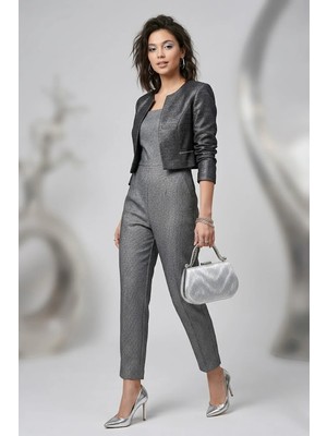 Varol Çanta Varol 746 Kadın Abiye Çanta Gümüş