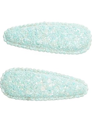 Mini And Kids Mini & Kids Klips Toka Glitter Turquoise