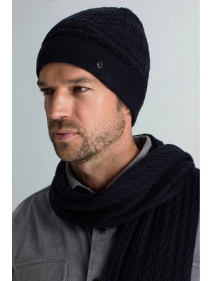 Hemington Lambswool Yün Lacivert Bere