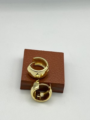 Badiva.co Kalın Halka Küpe (Gold) 2.2cm