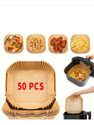 Gifted Air Fryer Pişirme Kağıdı 50 Adet