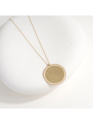 Gold Marley 14 Ayar Altın Zerre-I Hikmet Kolye