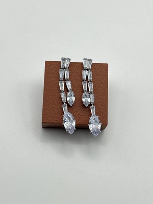 Badiva.co Suyolu Abiye Küpe 4.8cm