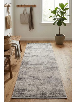 Konfor Halı Notta 1121 Bej Yumuşak Dokulu Salon Mutfak Koridor Oturma Odası Yolluk Halı Makine Halısı