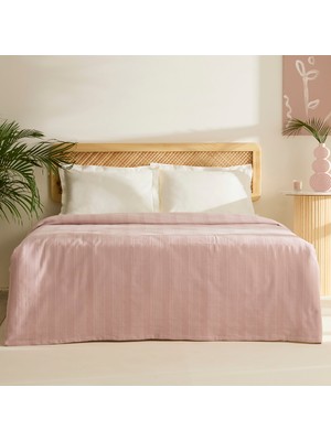 Karaca Home Verona %100 Pamuk Çift Kişilik Pike Pudra