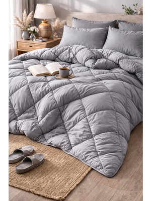 Formeya Battal Boy 4 Mevsim Yıkanabilir Yorgan | Anti-Alerjik Mikrofiber Yorgan 215X235 cm