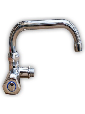 Çeviksu Alfa Model Tek Girişli Duvardan Lavabo Bataryası