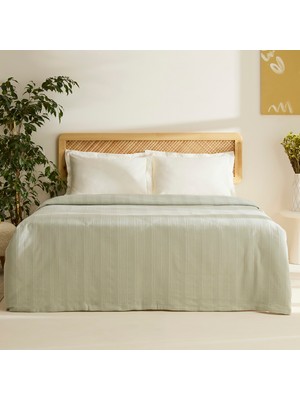 Karaca Home Verona %100 Pamuk Çift Kişilik Pike Adaçayı