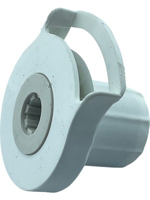 MorPerde 32 lik Stor Perde Dişi Zincir Gri Beyaz Plastik Mekanizması